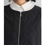 ノーカラーペプラムブルゾン | Green Parks  | 詳細画像9 