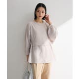 脇リボンドッキングチュニック | Green Parks  | 詳細画像13 