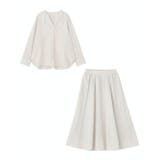 SET2点スキッパーブラウス+プリーツスカート | Green Parks  | 詳細画像51 