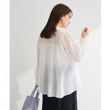 フレアラインスキッパーブラウス | Green Parks  | 詳細画像18 