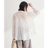 フレアラインスキッパーブラウス | Green Parks  | 詳細画像24 