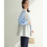 O.ツィードペプラムベスト | Green Parks  | 詳細画像16 