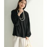 O.袖プリーツブラウス | Green Parks  | 詳細画像6 