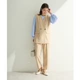 O.きれいシルエットテーパードパンツ | Green Parks  | 詳細画像2 