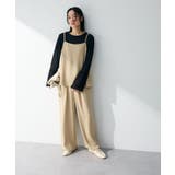 ベージュ | レイヤー風 サロペット | Green Parks