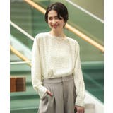 ドットイージーケアバックスリットブラウス | Green Parks  | 詳細画像5 