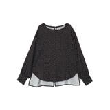 ドットイージーケアバックスリットブラウス | Green Parks  | 詳細画像27 