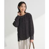 ドットイージーケアバックスリットブラウス | Green Parks  | 詳細画像9 