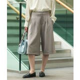 イージーケアキュロットパンツ | Green Parks  | 詳細画像1 