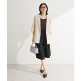 イージーケアキュロットパンツ | Green Parks  | 詳細画像8 