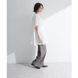 【WEB限定】ウエストタックシャツチュニックⅢ | Green Parks | 詳細画像14