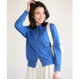 パール調ボタン付き2WAYニットプルオーバー | Green Parks  | 詳細画像14 