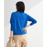 パール調ボタン付き2WAYニットプルオーバー | Green Parks  | 詳細画像7 