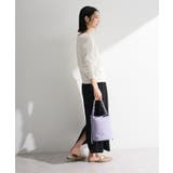 パール調ボタン付き2WAYニットプルオーバー | Green Parks  | 詳細画像25 