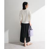 パール調ボタン付き2WAYニットプルオーバー | Green Parks  | 詳細画像26 