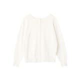 パール調ボタン付き2WAYニットプルオーバー | Green Parks  | 詳細画像36 