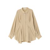 ベージュ | ウエストタックシャツチュニック | Green Parks 