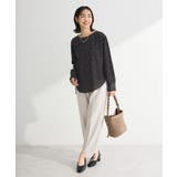 きれいシルエット接触冷感テーパードパンツ | Green Parks  | 詳細画像2 