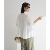 スウィッチングペプラムシャツ | Green Parks  | 詳細画像12 