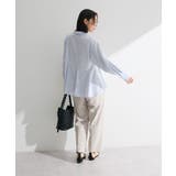 スウィッチングペプラムシャツ | Green Parks  | 詳細画像4 