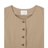 クルーネック多釦ジレ | Green Parks  | 詳細画像10 