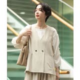 イージーケア袖タックブラウス | Green Parks  | 詳細画像12 