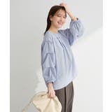 イージーケア袖タックブラウス | Green Parks  | 詳細画像6 