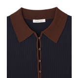 配色ニットポロ | Green Parks  | 詳細画像25 