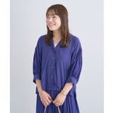 接触冷感シルキータッチローンオープンカラーシャツ | Green Parks | 詳細画像19