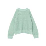 クルーネック透かし編みニットプルオーバー | Green Parks | 詳細画像49