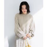 ヴィンテージ加工ドルマンカットプルオーバー | Green Parks | 詳細画像14