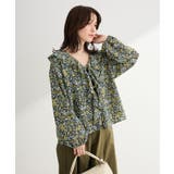 花柄フリルブラウス | Green Parks | 詳細画像14