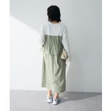 ペプラムドッキングワンピース | Green Parks  | 詳細画像13 