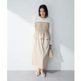 ペプラムドッキングワンピース | Green Parks  | 詳細画像8 