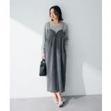 ブラック | デニムキャミワンピース | Green Parks 