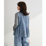 デニムペプラムジレ | Green Parks  | 詳細画像7 