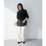 コクーンシルエットスウェットパンツ | Green Parks  | 詳細画像3 