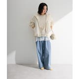 裾イレヘムレースドッキングプルオーバー | Green Parks  | 詳細画像2 