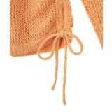 サイドシャーリング透かし編みニットプルオーバー | Green Parks  | 詳細画像21 