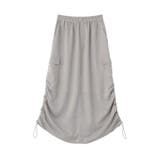 サテンカーゴスカート | Green Parks | 詳細画像18