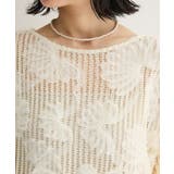 レース刺繍プルオーバー | Green Parks  | 詳細画像8 