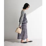 ペプラムチェックキャミワンピース | Green Parks  | 詳細画像3 