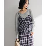 ペプラムチェックキャミワンピース | Green Parks  | 詳細画像5 