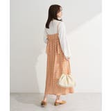 ペプラムチェックキャミワンピース | Green Parks  | 詳細画像14 