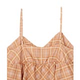 ペプラムチェックキャミワンピース | Green Parks  | 詳細画像20 