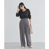 レースドッキングニットカーディガン | Green Parks  | 詳細画像16 