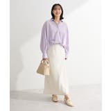 光沢サテンナロースカート | Green Parks  | 詳細画像11 