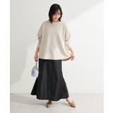 光沢サテンナロースカート | Green Parks  | 詳細画像4 