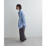 【WEB限定】ドロストシャーリングウエストタックシャツⅡ | Green Parks  | 詳細画像23 