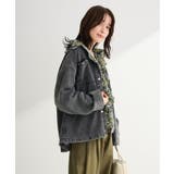 デニムシャツブルゾン | Green Parks  | 詳細画像25 